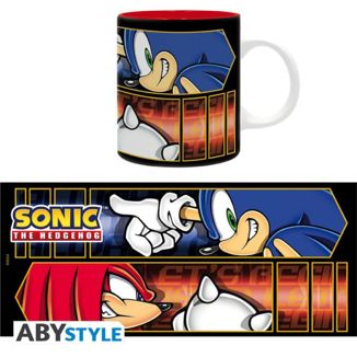 Taza Sonic y Knuckles Sonic The Hedgehog 320 ml