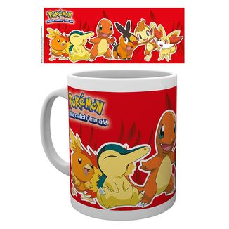 Fire Type Starters Mug Pokemon 320 ml