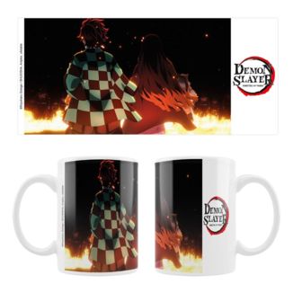 Taza Tanjiro y Nezuko Kamado Kimetsu no Yaiba 320 ml
