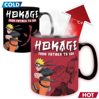 Hogake From Father to Son Heat Change Mug Naruto Shippuden 460 ml