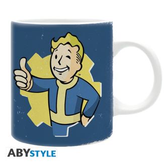 Taza Vault Boy Azul Fallout 320 ml