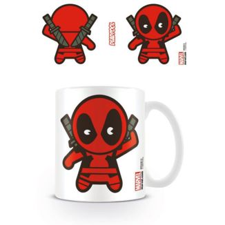 Taza Kawaii Deadpool Marvel Cómics 315 ml