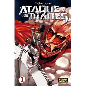 Ataque a los Titanes #01 Manga Oficial Norma Editorial (Spanish)