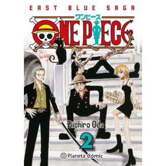 One Piece (3 en 1) #02 Manga Oficial Planeta Comic (Spanish)