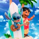 Disney SFC Lilo and Stitch Surfboard Figure