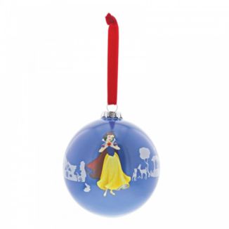 Adorno Bola Árbol Navidad Blancanieves Disney Enchanting Collection