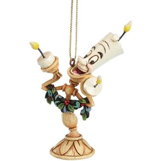 Adorno Navidad Figura Lumiere La Bella y la Bestia Disney Traditions Jim Shore