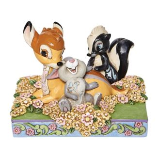 Figura Bambi Tambor & Flor Bambi Jim Shore Disney Traditions