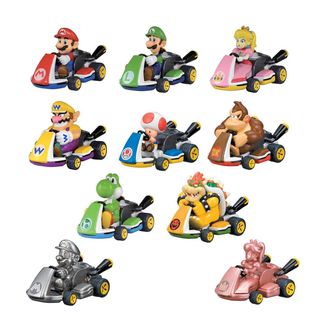 Coche de Cuerda Aleatorio Mario Kart Nintendo