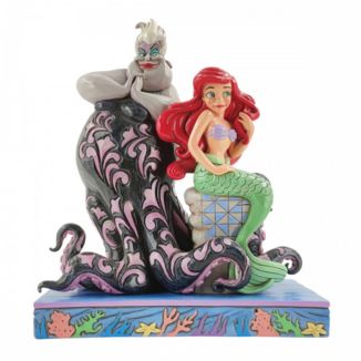 Ariel & Ursula Figure The Little Mermaid Disney Traditions Jim Shore