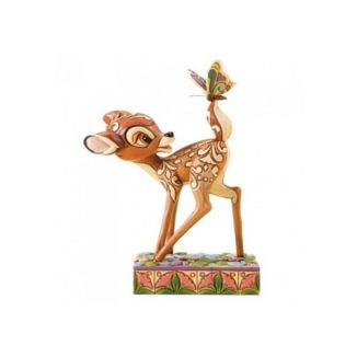 Figura Bambi Jugando Con Mariposa Disney Traditions Jim Shore