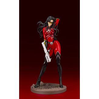 Figura Baroness The Crimson Strike Team Red Version PX Exclusive GI Joe Bishoujo