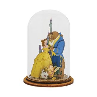 Beauty and The Beast Dancing Dome Figure Beauty and The Beast Disney Enchanting
