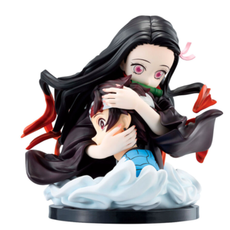 Tanjiro & Nezuko Kamado Figure Bust Kimetsu no Yaiba Locus ArtScale Memoria Ichibansho