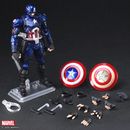 Figura Captain America by Tetsuya Nomura Marvel Universe Bring Arts