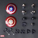 Figura Captain America by Tetsuya Nomura Marvel Universe Bring Arts