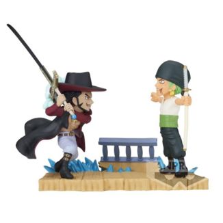 Dracule Mihawk & Roronoa Zoro Figure One Piece Log Stories