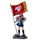 Figura Erza Scarlet with Flag Fairy Tail