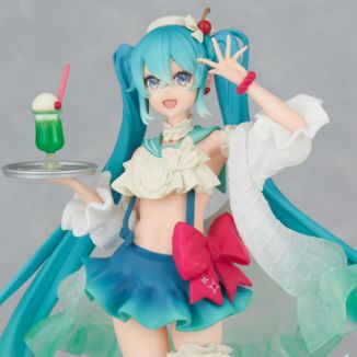 Hatsune Miku Melon Soda Float Figure Vocaloid Sweet Sweets Series
