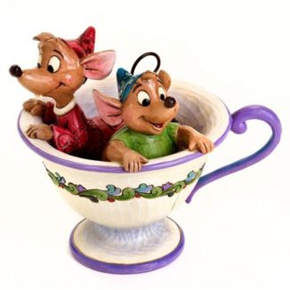 Jaq & Gus Mug Tea Figure Cinderella Disney Traditions Jim Shore