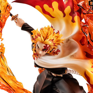 Figura Kyojuro Rengoku Flame Breathing Fifth Form Flame Tiger Kimetsu no Yaiba G.E.M.