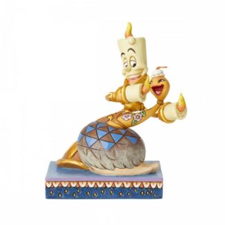 Lumiere & The Duster Figure Beauty & The Beast Disney Traditions Jim Shore