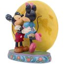 Figura Mickey & Minnie Mouse Moonlight Kiss Disney Traditions Jim Shore