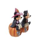 Figura Mickey y Minnie Mouse Halloween Disney Traditions Jim Shore