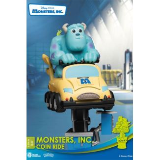 Mike & Sully Coin Ride Monsters Inc Disney Series Diorama D-Stage