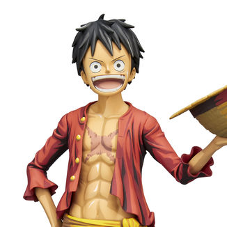Figura Monkey D Luffy One Piece Grandista Nero Manga Dimensions