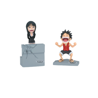 Monkey D. Luffy & Nico Robin One Piece WCF Log Stories Figure