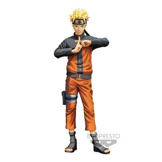 Naruto Uzumaki Figura Naruto Shippuden Grandista Nero Manga Dimensions
