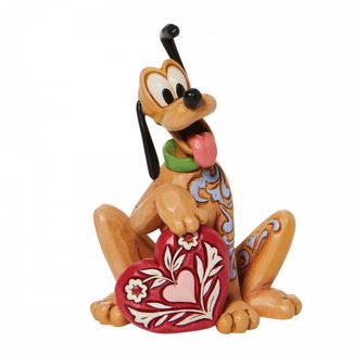 Pluto Love Figure Disney Traditions Jim Shore