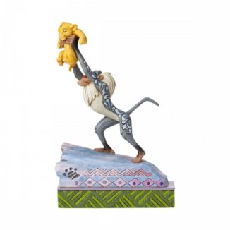 Figura Rafiki Presentando A Simba El Rey Leon Disney Traditions Jim Shore