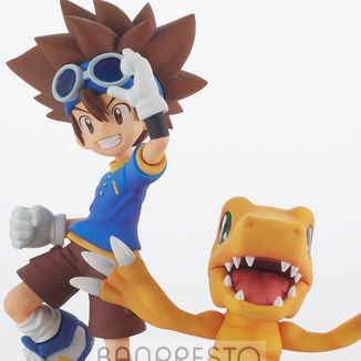 Figura Taichi & Agumon Digimon Adventure DXF Adventure Archives