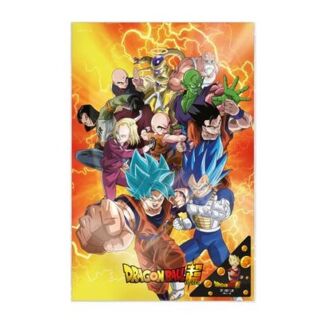 Universal Survival Heroes 3D Poster Dragon Ball Super 58 x 38 cm