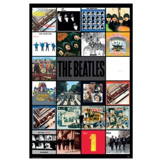 Poster Albumes Los Beatles 91,5 x 61 cms