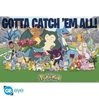 All time Favorites Poster Pokemon 91.5 x 61 cms