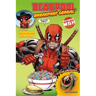 Póster Cereales Deadpool Marvel Cómics 91,5 x 61 cms