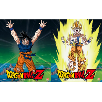 Son Goku Genki-dama Framed 3D Poster Dragon Ball Z 23 x 28 cm