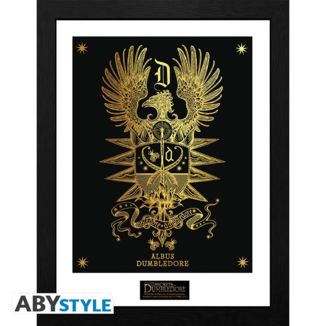Albus Dumbledore Emblem Framed Poster Harry Potter 30,5 x 40,5 cms 