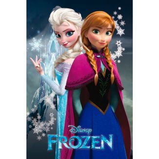 Poster Frozen Anna & Elsa Disney 91,5 x 61 cms