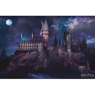 Poster Hogwarts Night Harry Potter 91,5 x 61 cms