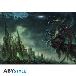 Illidan Stormrage Poster World Of Warcraft 91.5 x 61 cms