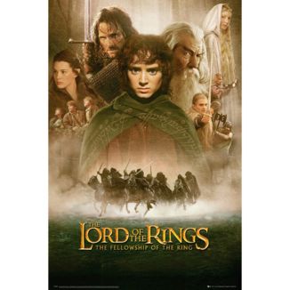 The Fellowship of the Ring Poster The Lord Of The Rings 91.5 x 61 cms