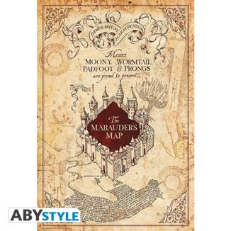Marauder's Map Poster Harry Potter 91.5 x 61 cms