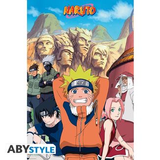 Naruto And Training Group Poster Naruto 91,5 x 61 cms