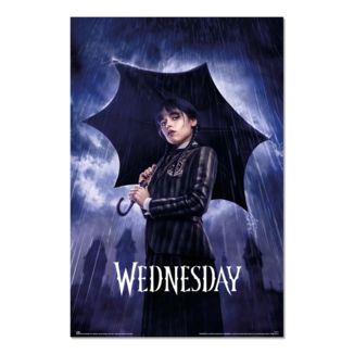 Umbrella Wednesday Poster Wednesday 91.5 x 61 cms