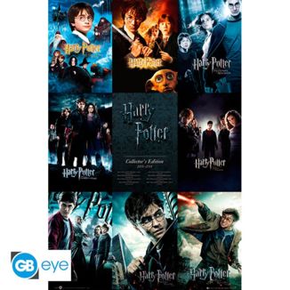 Poster Peliculas Collection Edition Harry Potter 91,5 x 61 cms
