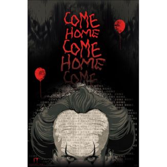 Pennywise Come Home Poster It Stephen King 91.5 x 61 cm